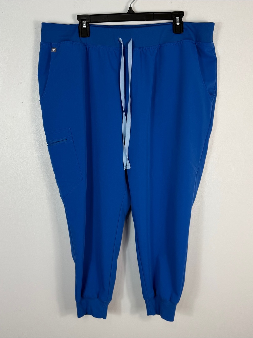 Figs Technical Collection Women’s Scrub Pants Joggers Royal Blue Size 3XL